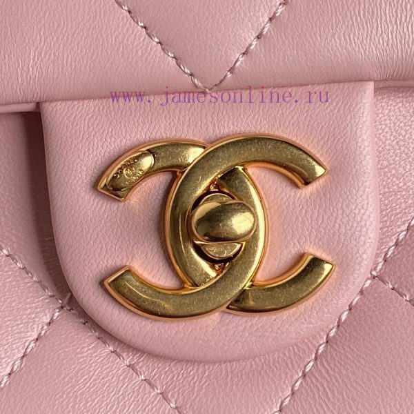 Chanel Bag  Chanel ? 24K advanced feeling AS5176 armpit bag double C thick chain: sheepskin 6ri87drk - Image 4