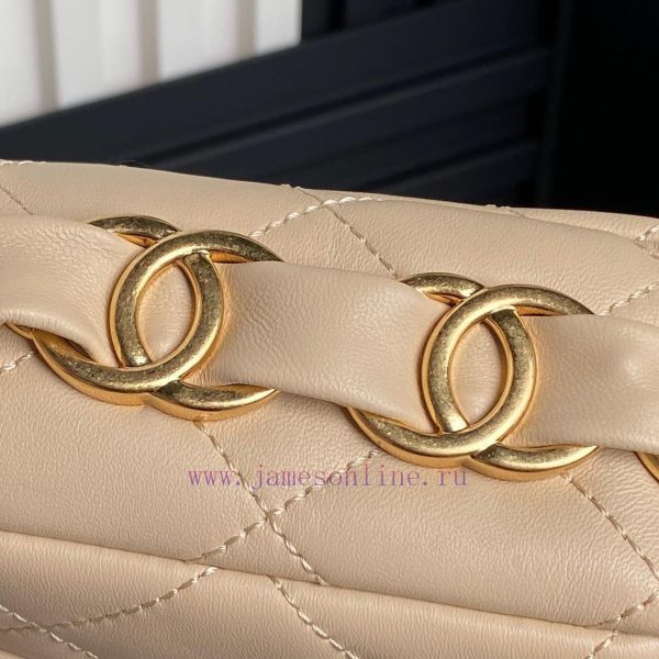 Chanel Bag  Chanel ? 24K advanced feeling AS5176 armpit bag double C thick chain: sheepskin 5ohpijed - Image 6