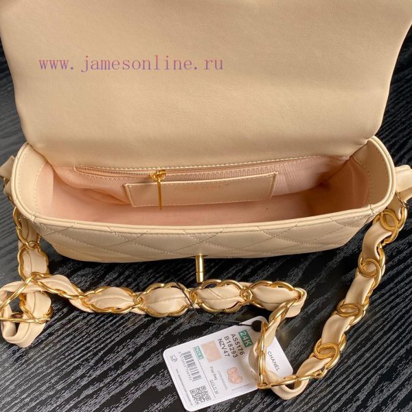 Chanel Bag  Chanel ? 24K advanced feeling AS5176 armpit bag double C thick chain: sheepskin 5ohpijed - Image 8
