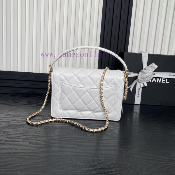 Chanel Bag  Chanel ? 24K Classic Mouth Cover Bag AS5166 Full of Retro Style Grain Calfskin H 9jhpqryo - Image 3