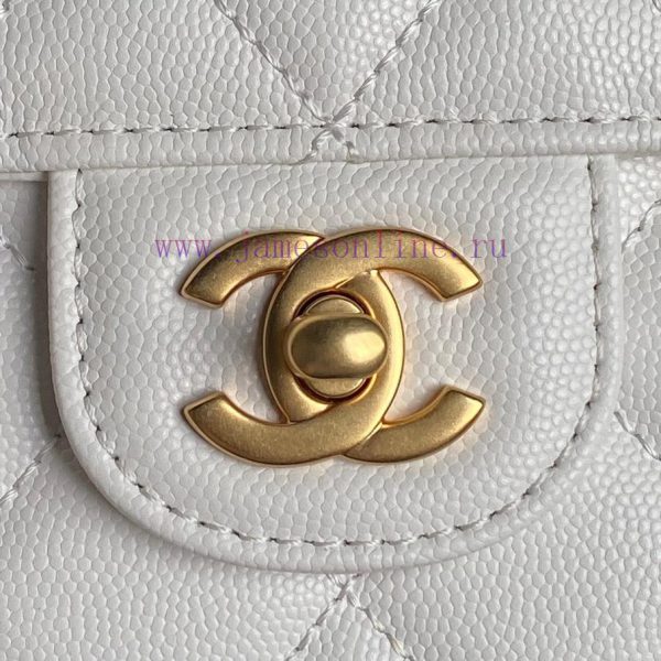 Chanel Bag  Chanel ? 24K Classic Mouth Cover Bag AS5166 Full of Retro Style Grain Calfskin H 9jhpqryo - Image 4