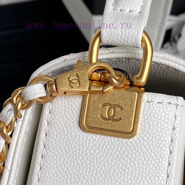 Chanel Bag  Chanel ? 24K Classic Mouth Cover Bag AS5166 Full of Retro Style Grain Calfskin H 9jhpqryo - Image 8