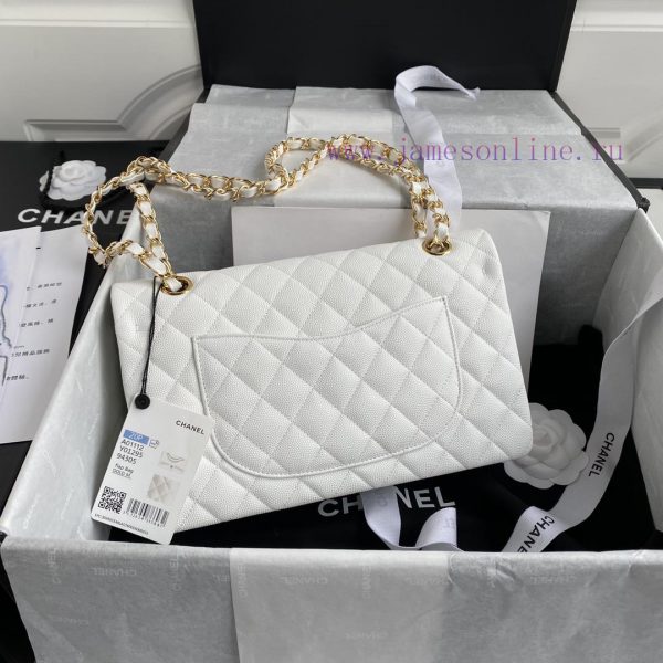 Chanel Bag   ↘️ The high-end French custom-made Chanel Classic Flap Bag A01112 caviar embodi np3i9szg - Image 3