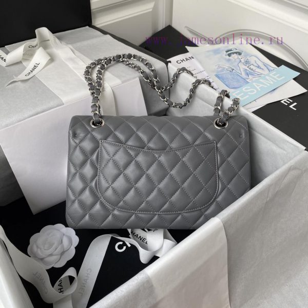 Chanel Bag Tin Ash | French high-end custom product Chanel Classic Flap Bag A01112 interpret mh5a016b - Image 3