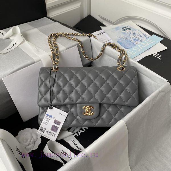 Chanel Bag Tin Ash | French high-end custom product Chanel Classic Flap Bag A01112 interpret ayw87950