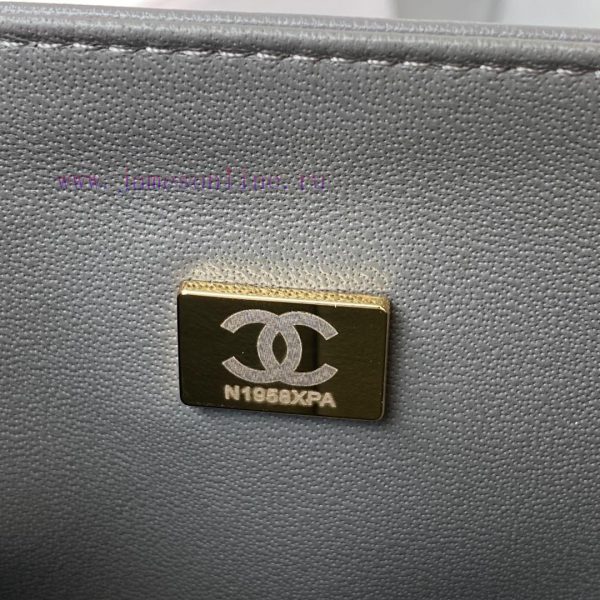 Chanel Bag Tin Ash | French high-end custom product Chanel Classic Flap Bag A01112 interpret ayw87950 - Image 10