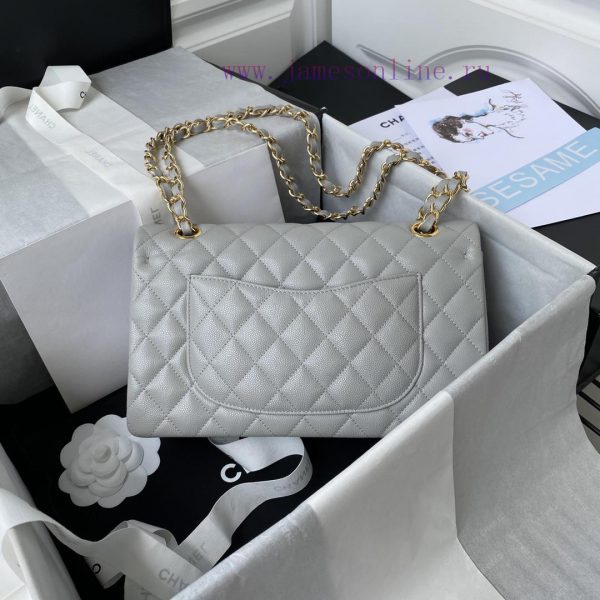 Chanel Bag   ↘️ The high-end French custom-made Chanel Classic Flap Bag A01112 caviar embodi nks4q3ss - Image 3