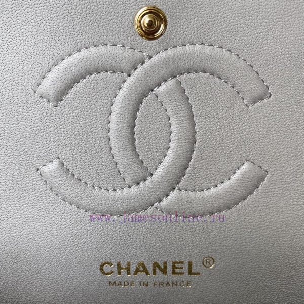 Chanel Bag   ↘️ The high-end French custom-made Chanel Classic Flap Bag A01112 caviar embodi nks4q3ss - Image 8