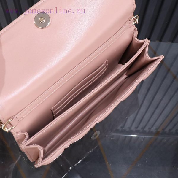 The latest pearl chain handbag with original factory grade pink brick cabinet features iconi nir4jqj8 - Image 6