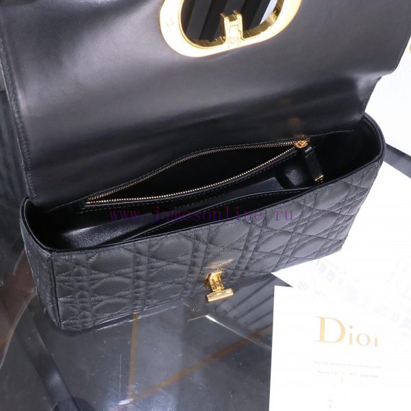 Dior Caro Original Grade Black Medium HandbagM9242Dior's new chain bag is stunning, meticulo c4e5ipm8 - Image 6