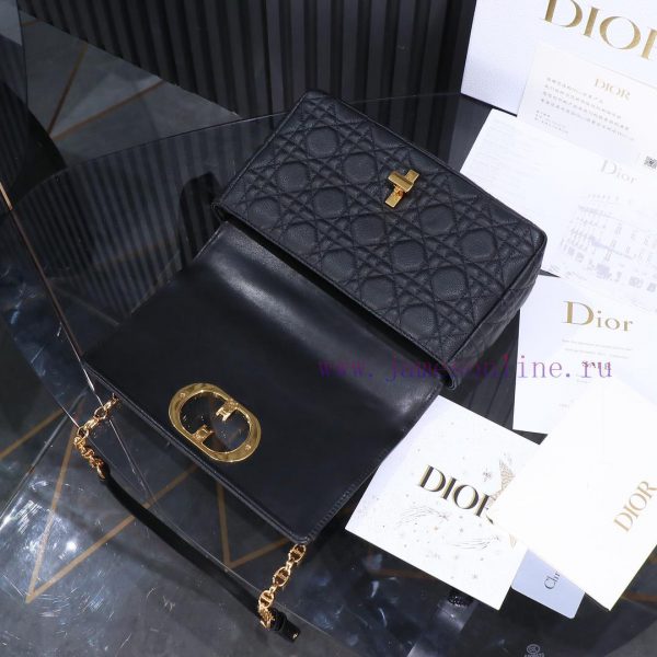 Dior Caro Original Grade Black Medium HandbagM9242Dior's new chain bag is stunning, meticulo c4e5ipm8 - Image 10