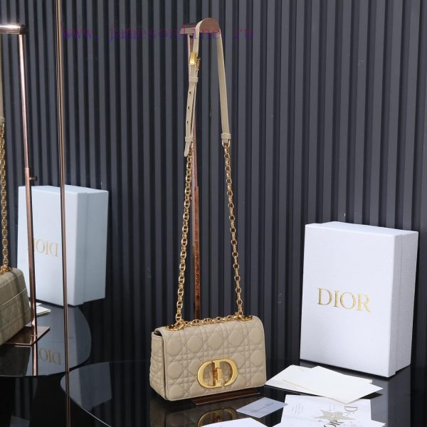 Dior Caro Original Grade Apricot Small HandbagM9241Dior's new chain bag is stunning, meticul m9z7aojh - Image 3