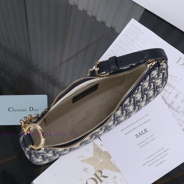 Dior LOUNGE handbag moon bag "Blan"This CD Lounge handbag is a new summer product of 2023, s anp134md - Image 5