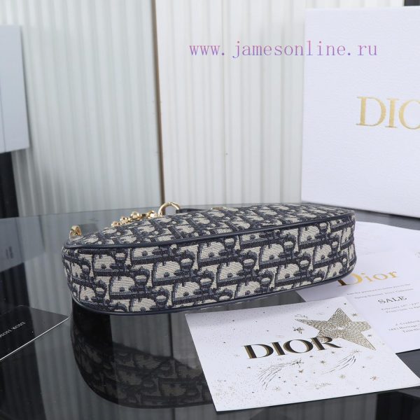 Dior LOUNGE handbag moon bag "Blan"This CD Lounge handbag is a new summer product of 2023, s anp134md - Image 10