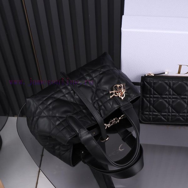 The black small-sized new Toujours handbag, this Dior Toujours handbag, made a wonderful deb kinu58b8 - Image 8