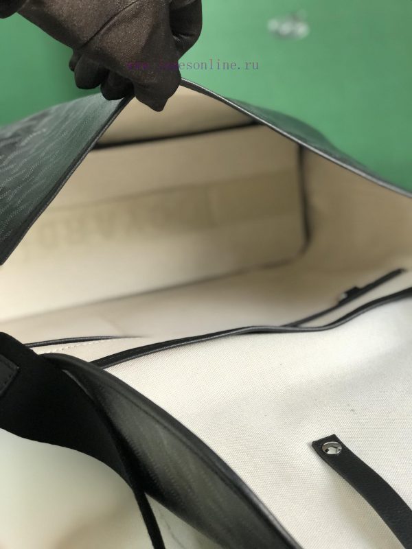 Goyard's new Citadin mailman bag in dark blackThe CAPETIEN mailman bag can accommodate A4 si fsgioqc0 - Image 10