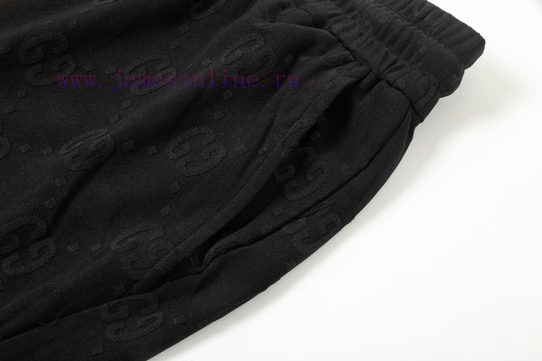 ️ GUCCI Double FF Jacquard Towel Pants Elastic2025 SS new knitted shorts, customized fabri qf5wlc8s - Image 6