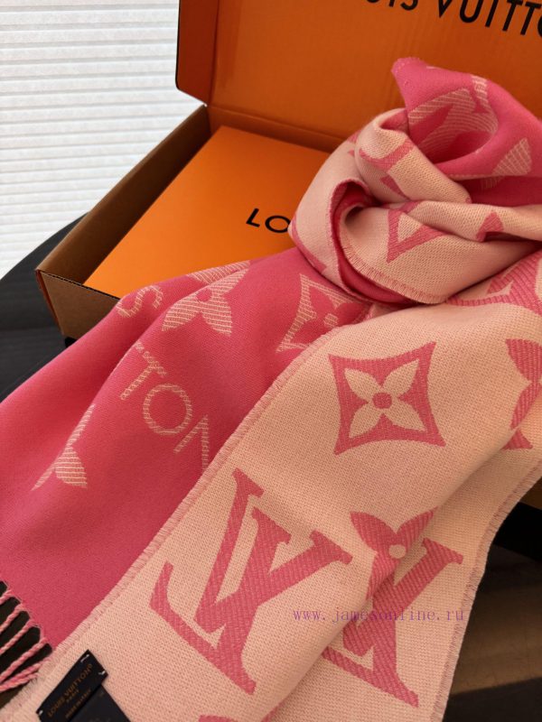 ️ Donkey brand essential double-sided presbyopia wool scarf~The presbyopia element is really9zx84zlq - Image 9