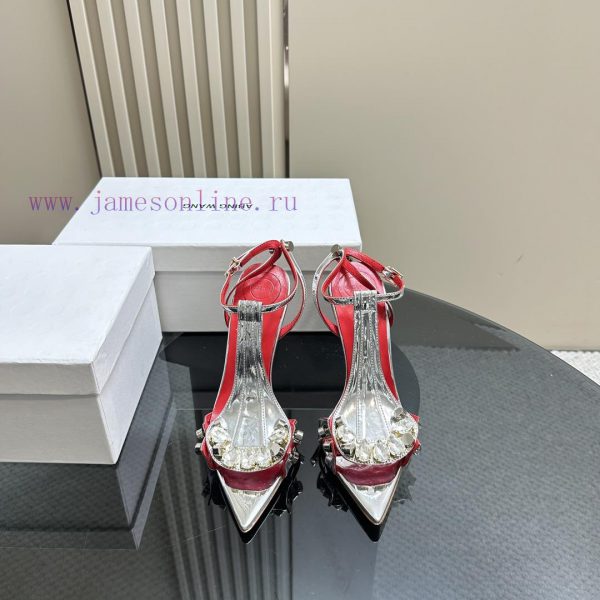 Hot selling ABING WANG rhinestone high heelsOn the basis of this, sparkling crystal embellis58alb3sz - Image 3