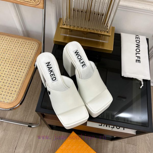 NAKED WOLFE  | 2024ˢˢ2024 Autumn/Winter New Product: Fine Strap Roman Waterproof Platform Taobzjyq4 - Image 8