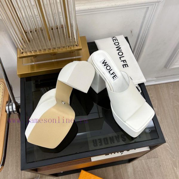 NAKED WOLFE  | 2024ˢˢ2024 Autumn/Winter New Product: Fine Strap Roman Waterproof Platform Taobzjyq4 - Image 10