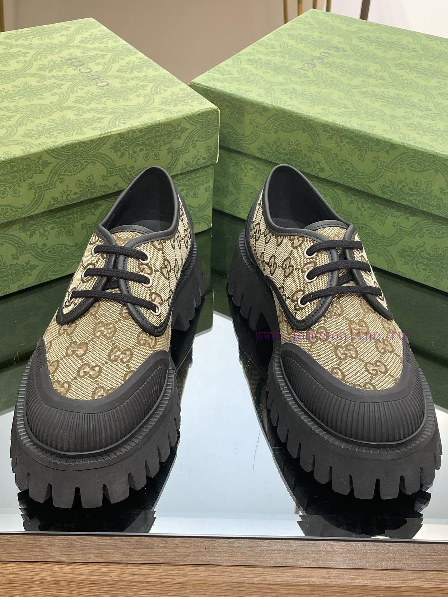 23 Gucci Thick Bottom GG Lace Couple Shoes Original Custom 11 RemakesThe purchasing agent lewk3bgdty - Image 2