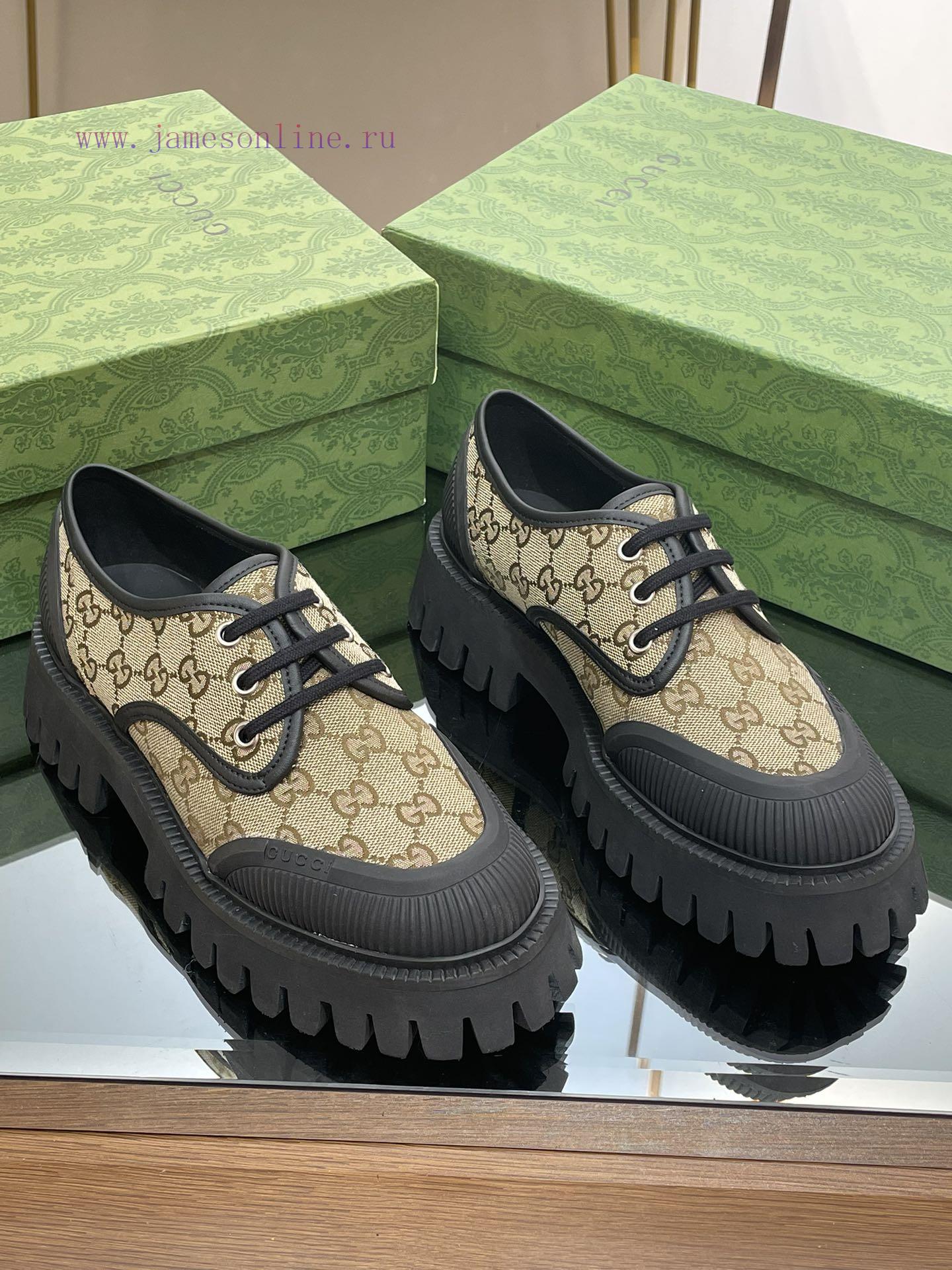 23 Gucci Thick Bottom GG Lace Couple Shoes Original Custom 11 RemakesThe purchasing agent lewk3bgdty - Image 3