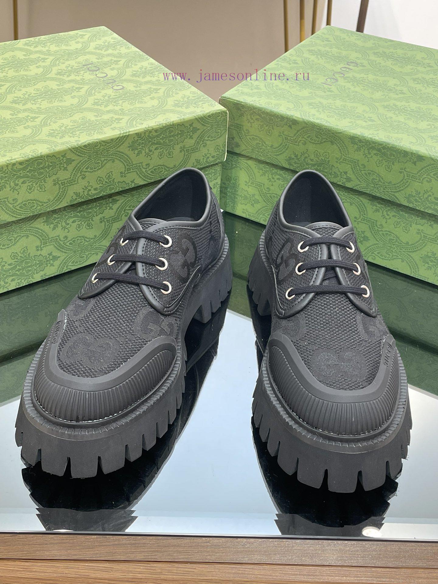 23 Gucci Thick Bottom GG Lace Couple Shoes Original Custom 11 RemakesThe purchasing agent lee3g40j6k - Image 2