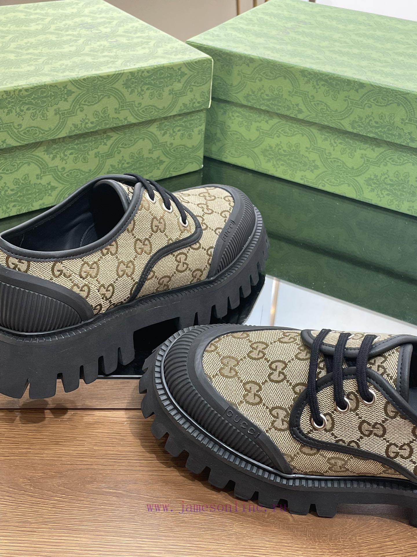 23 Gucci Thick Bottom GG Lace Couple Shoes Original Custom 11 RemakesThe purchasing agent lewk3bgdty - Image 6