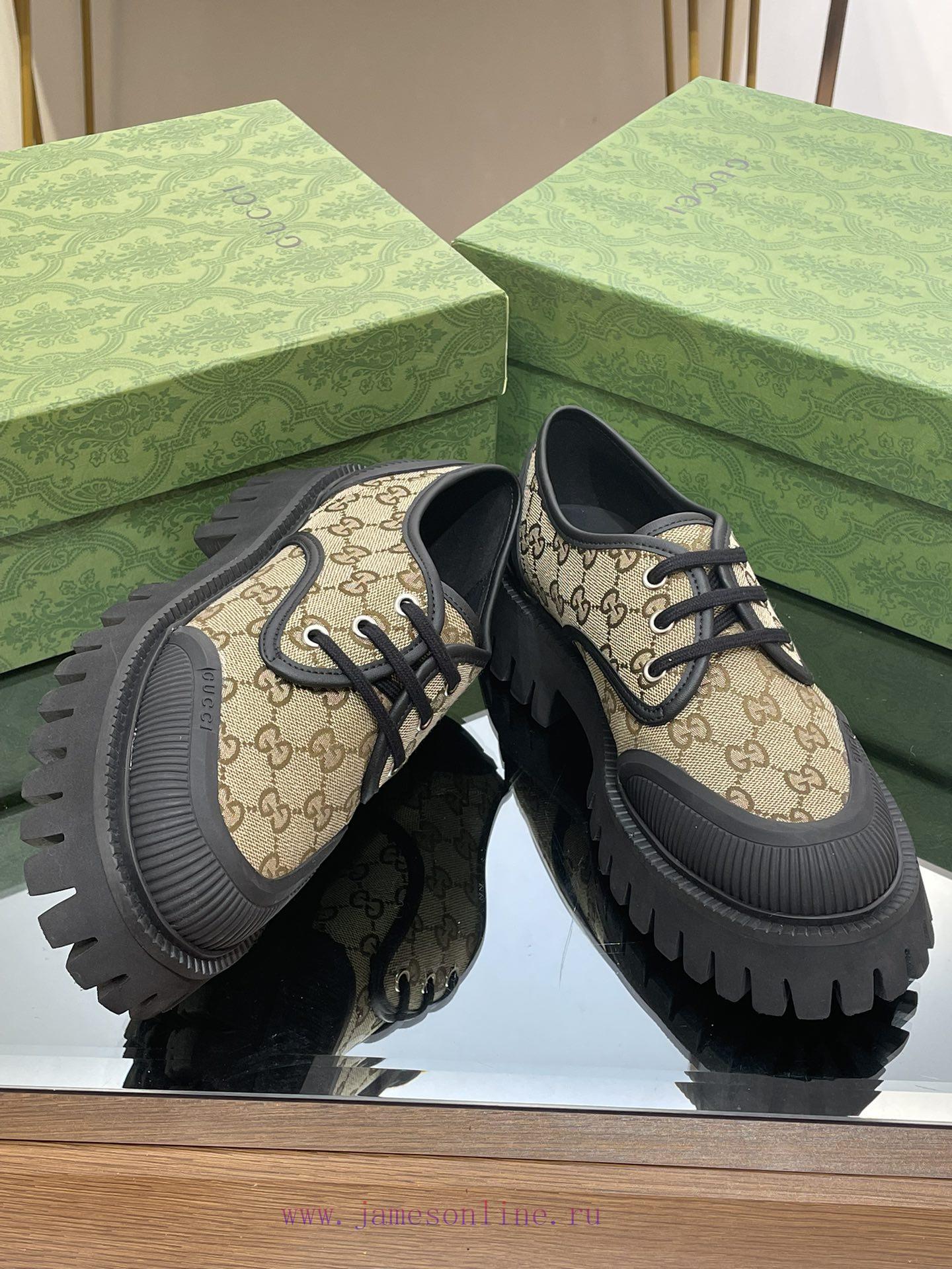 23 Gucci Thick Bottom GG Lace Couple Shoes Original Custom 11 RemakesThe purchasing agent lewk3bgdty - Image 7