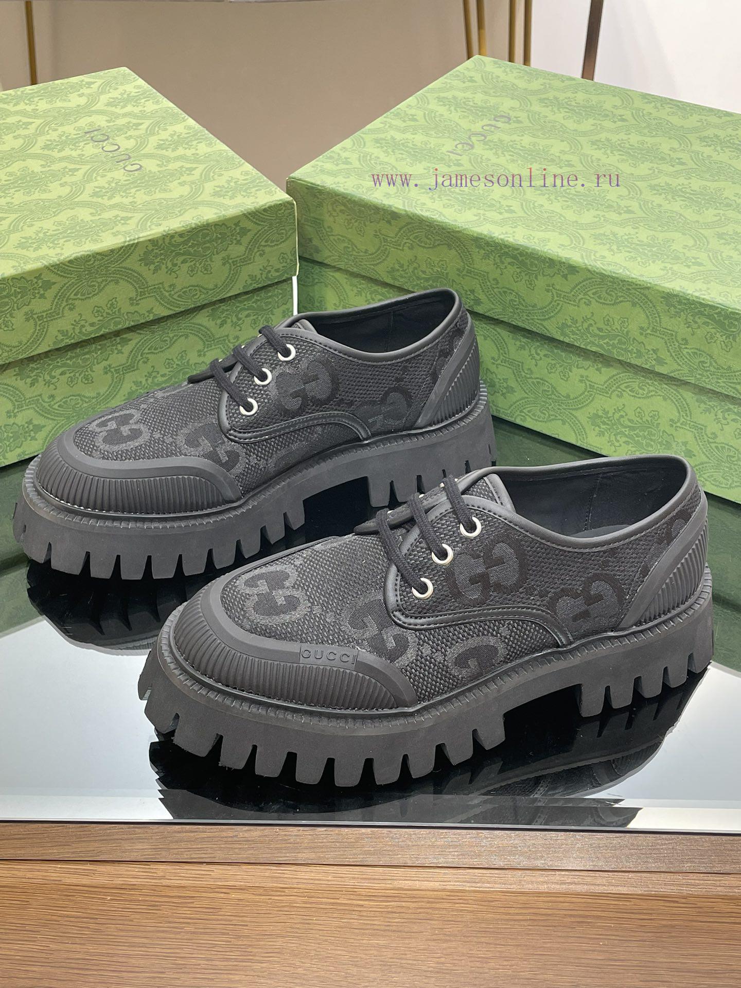 23 Gucci Thick Bottom GG Lace Couple Shoes Original Custom 11 RemakesThe purchasing agent lee3g40j6k - Image 4
