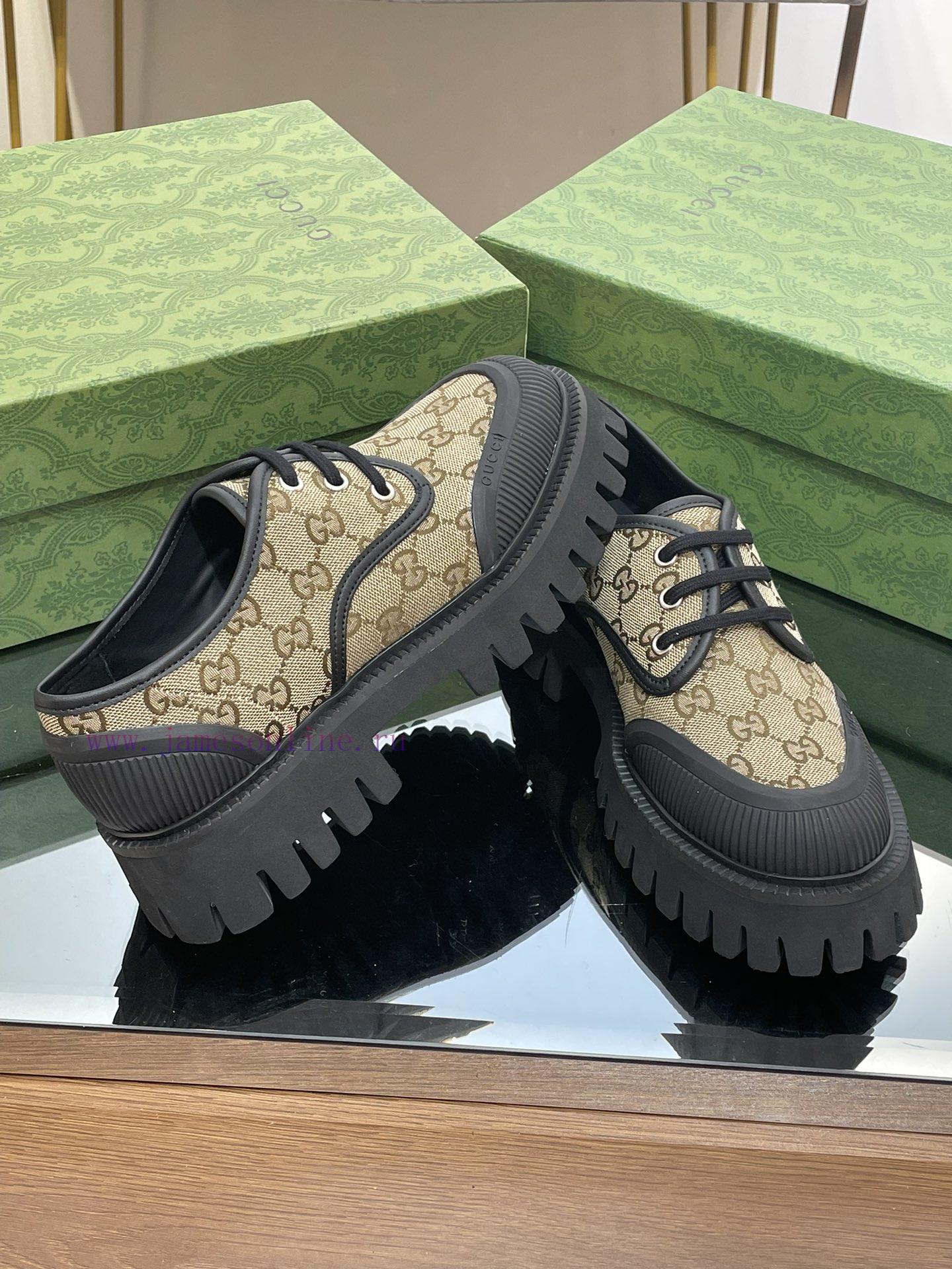 23 Gucci Thick Bottom GG Lace Couple Shoes Original Custom 11 RemakesThe purchasing agent lewk3bgdty - Image 8