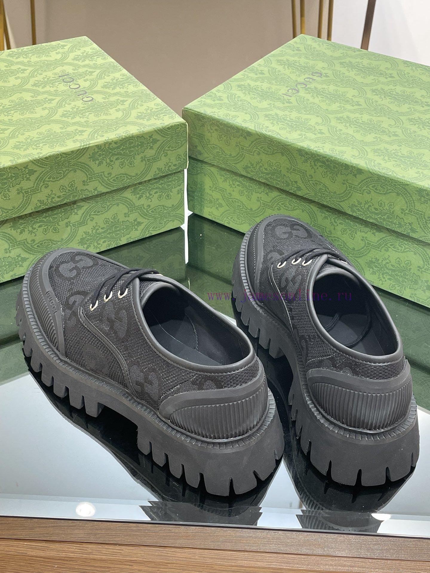 23 Gucci Thick Bottom GG Lace Couple Shoes Original Custom 11 RemakesThe purchasing agent lee3g40j6k - Image 5