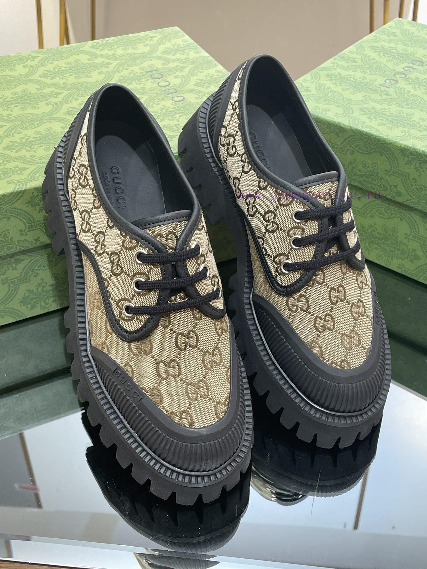 23 Gucci Thick Bottom GG Lace Couple Shoes Original Custom 11 RemakesThe purchasing agent lewk3bgdty - Image 9