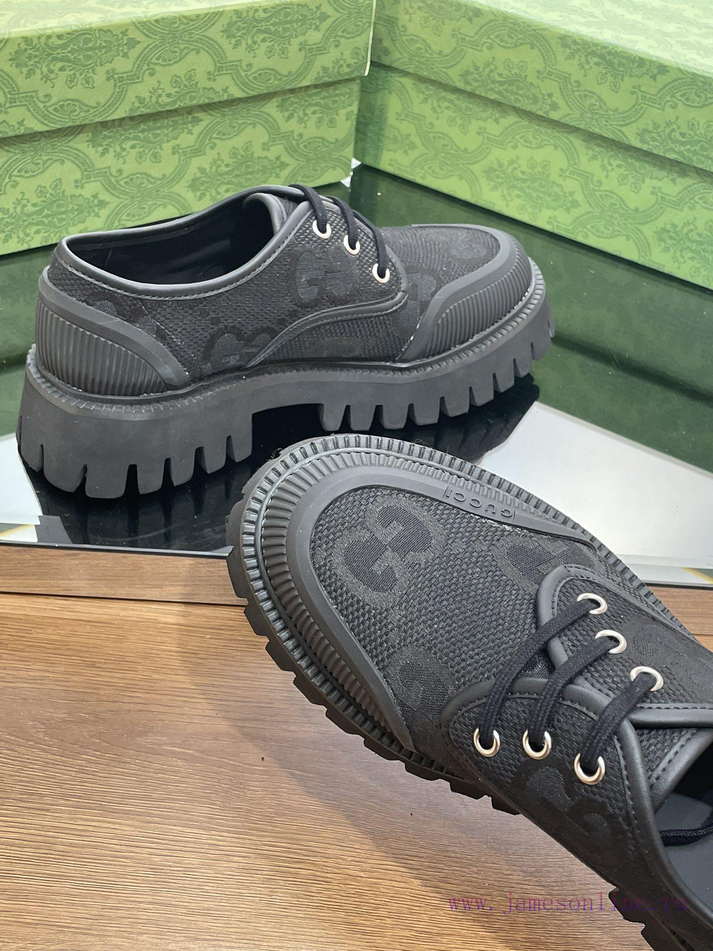 23 Gucci Thick Bottom GG Lace Couple Shoes Original Custom 11 RemakesThe purchasing agent lee3g40j6k - Image 6