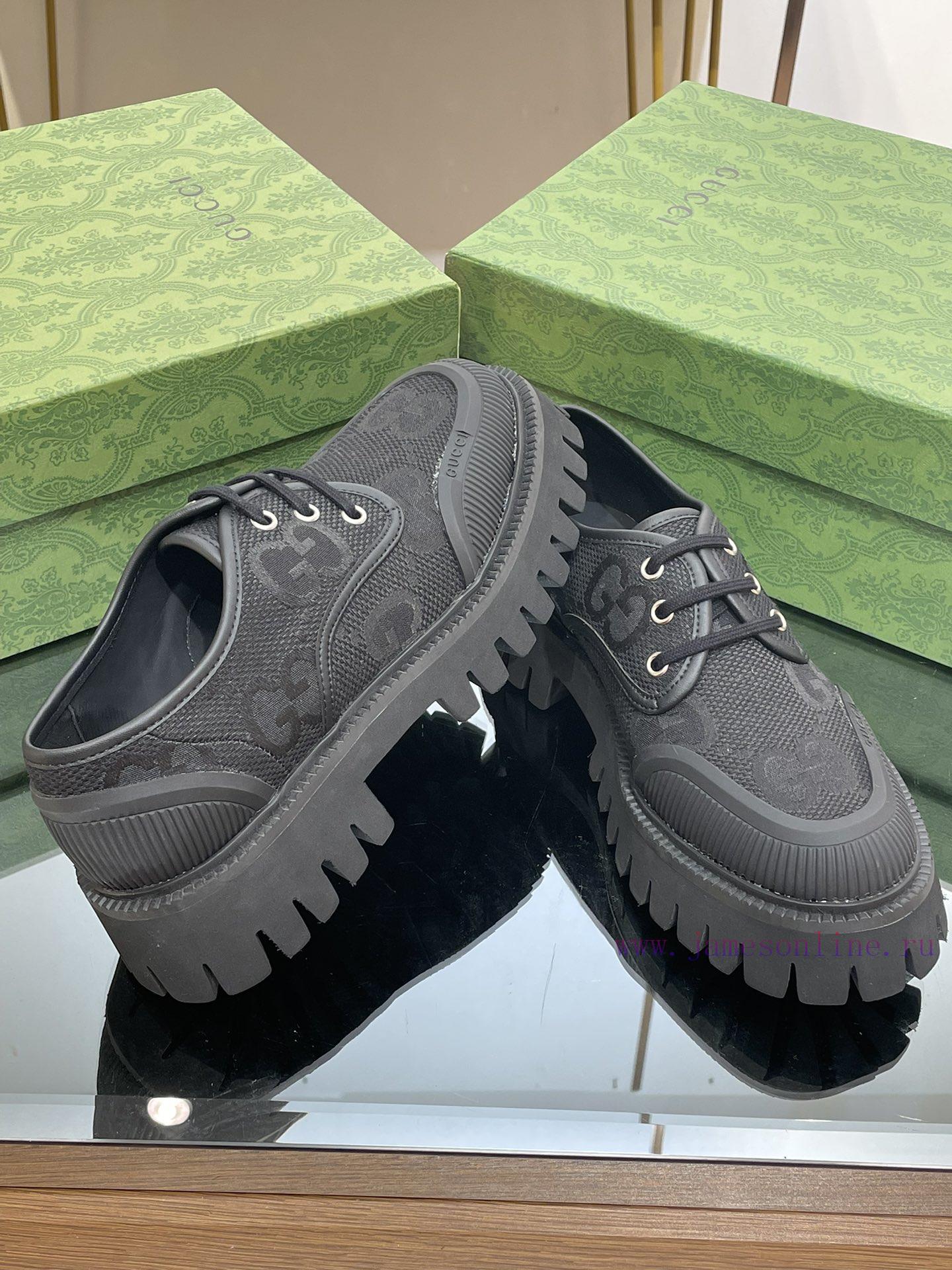 23 Gucci Thick Bottom GG Lace Couple Shoes Original Custom 11 RemakesThe purchasing agent lee3g40j6k - Image 8