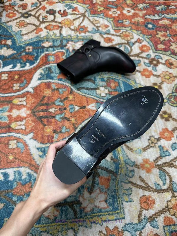 ️——Saint Laurent YSL One Belt Sleeve Short Boots Martin Boot SeriesTop tier fashion show serxibhofk2 - Image 10