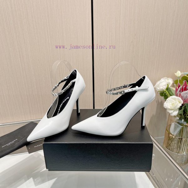 Alexander Wang's 2024 New High Heels for Women's Luxury Alexandra Wang Original 11 MaterialTri0e7mwe