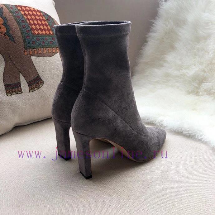 JIMMY CHOO elastic boots are made of high-quality fabric with silky double-sided velvet and 2fannovq - Image 8