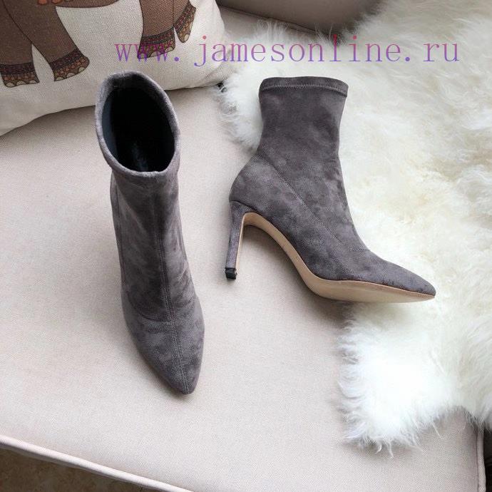 JIMMY CHOO elastic boots are made of high-quality fabric with silky double-sided velvet and 2fannovq - Image 9