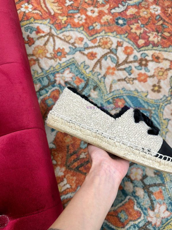 ️  CHANEL 2023 Autumn/Winter New Fisherman's Shoes Top End Inner Footrests Made of Original 4uc7et0u - Image 7