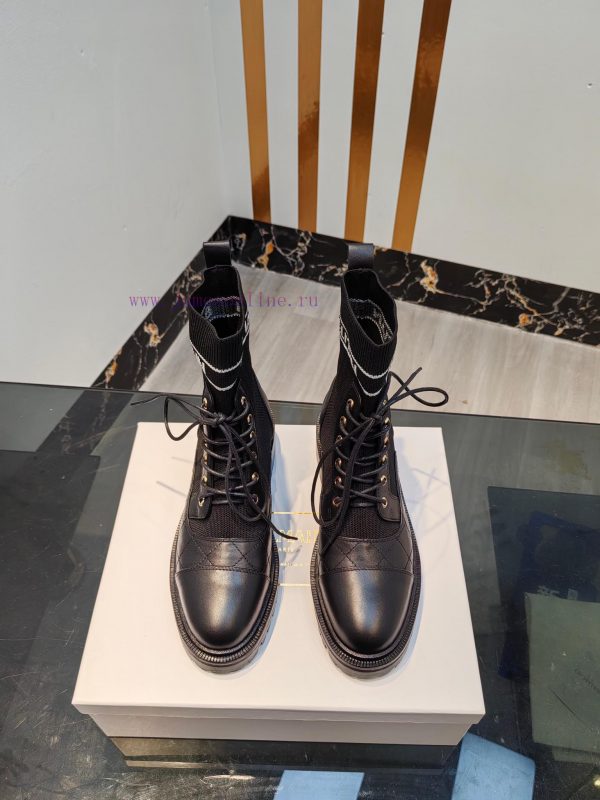 Out Balmain 2023fw Autumn/Winter New Knitted Elastic Martin Boots Overseas Order Original, 14byf5obi