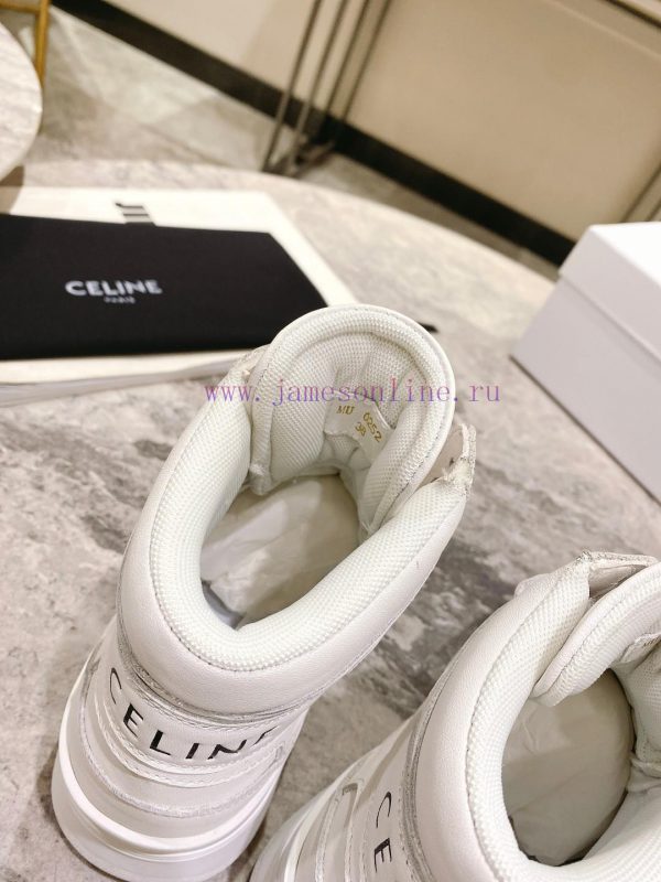 Top versionCeline's new autumn and winter color blocked sports shoes with thick soles and he2tiu3lw8 - Image 6