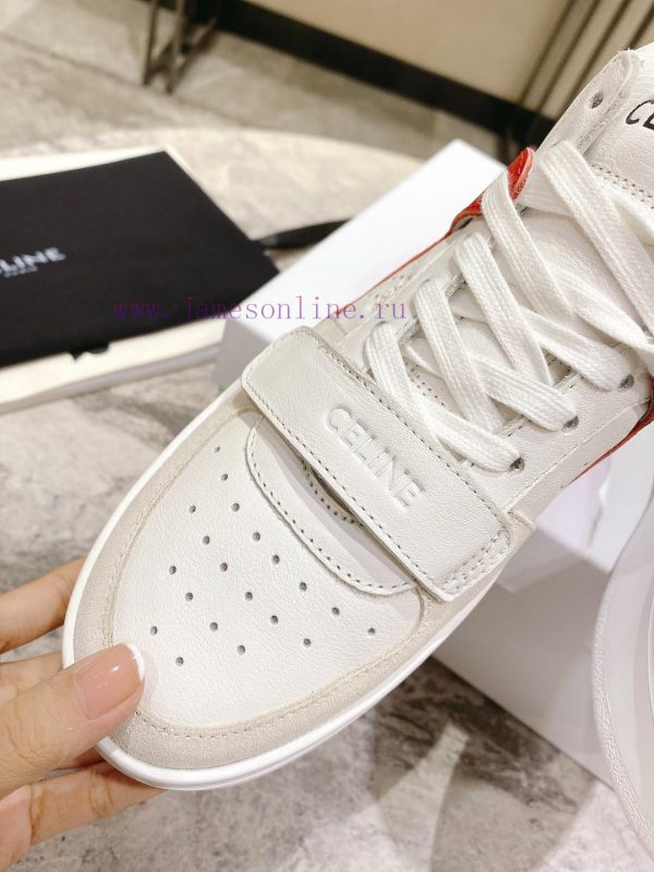Top versionCeline's new autumn and winter color blocked sports shoes with thick soles and he52pi1o8j - Image 9
