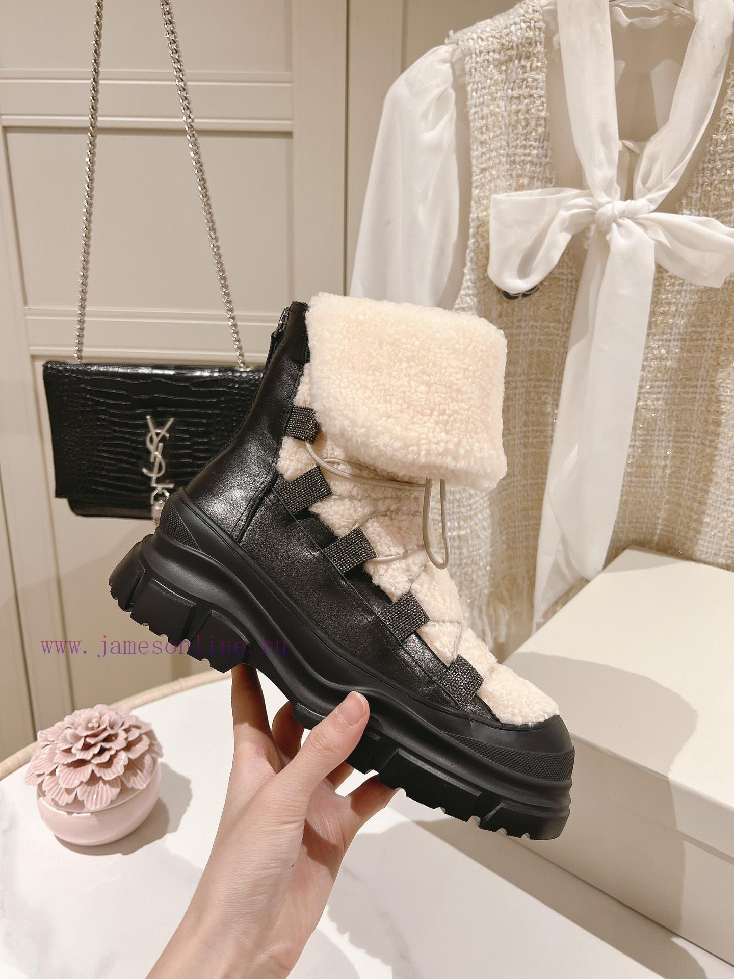 The 2023 Brunello Cucinelli wool short boots from "The Highest Quality in the Market" are in1sg5ftyn - Image 6
