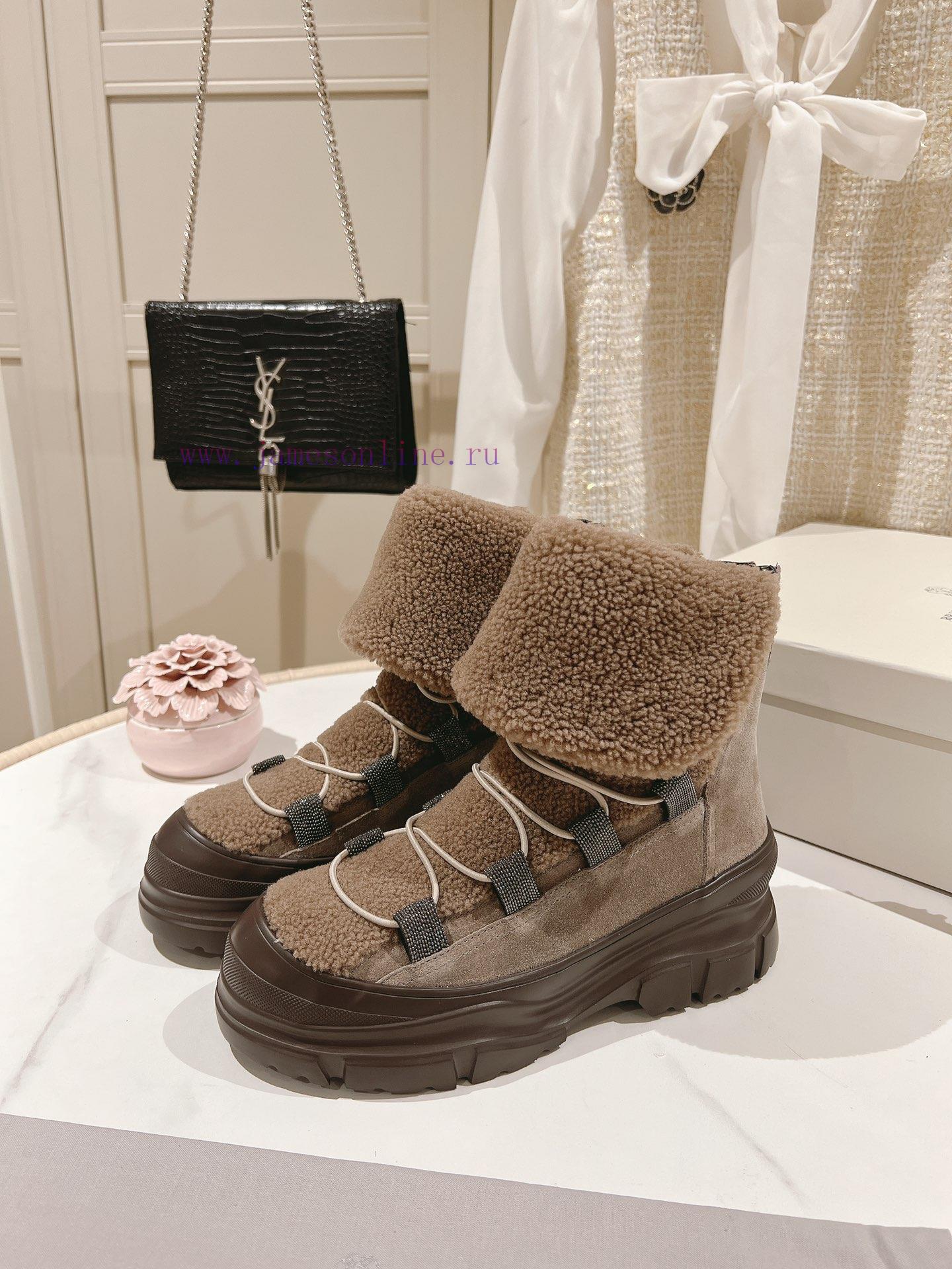 The 2023 Brunello Cucinelli wool short boots from "The Highest Quality in the Market" are incsrz2875 - Image 6