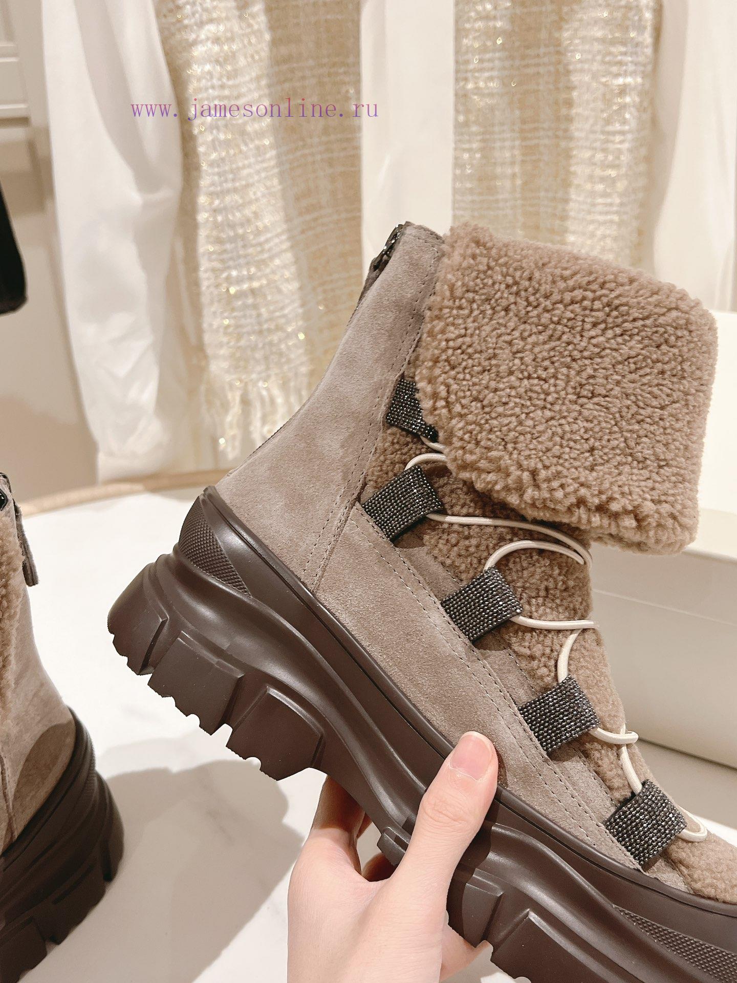 The 2023 Brunello Cucinelli wool short boots from "The Highest Quality in the Market" are incsrz2875 - Image 9