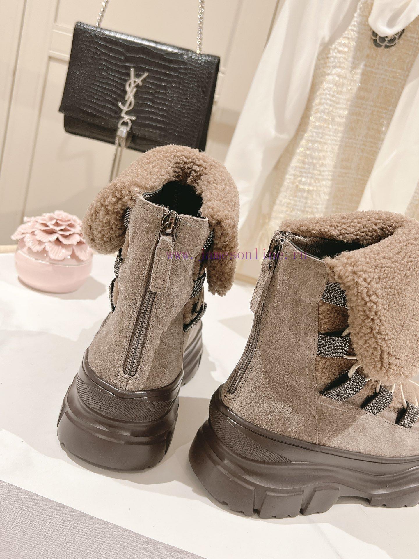 The 2023 Brunello Cucinelli wool short boots from "The Highest Quality in the Market" are incsrz2875 - Image 10