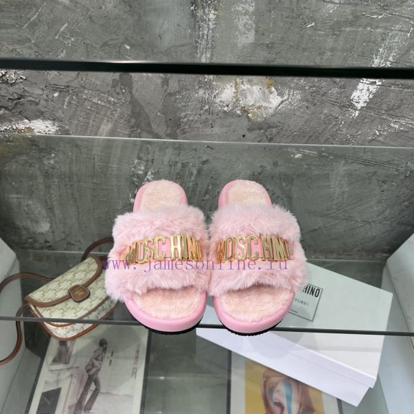 Moschino Mao Mao Slippers ️️ High end Lazy Slippers Released Across the Internet ?  Elegant e42uylp4
