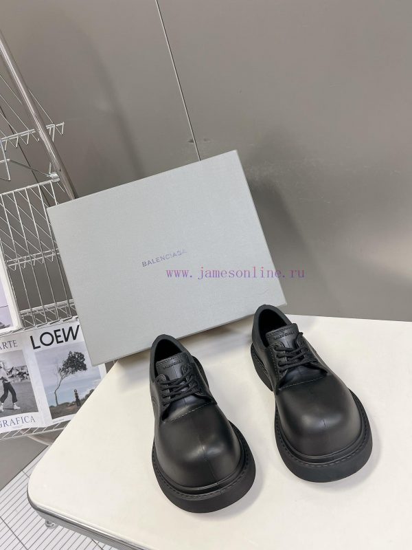 Top tierBalenciaga Steroid Derby 23ss steroid Mickey Derby couple big toe shoesOriginal file9qtft5qm